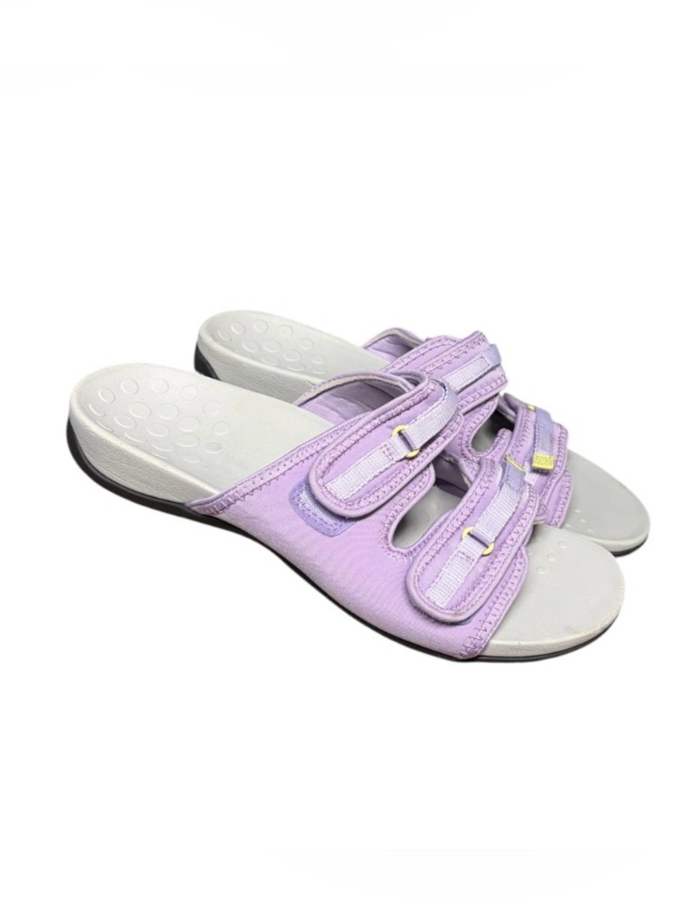 Vionic Sarah Sandals Slip On Womens 10 Sport Slide Orthotic Comfort Purple NEW